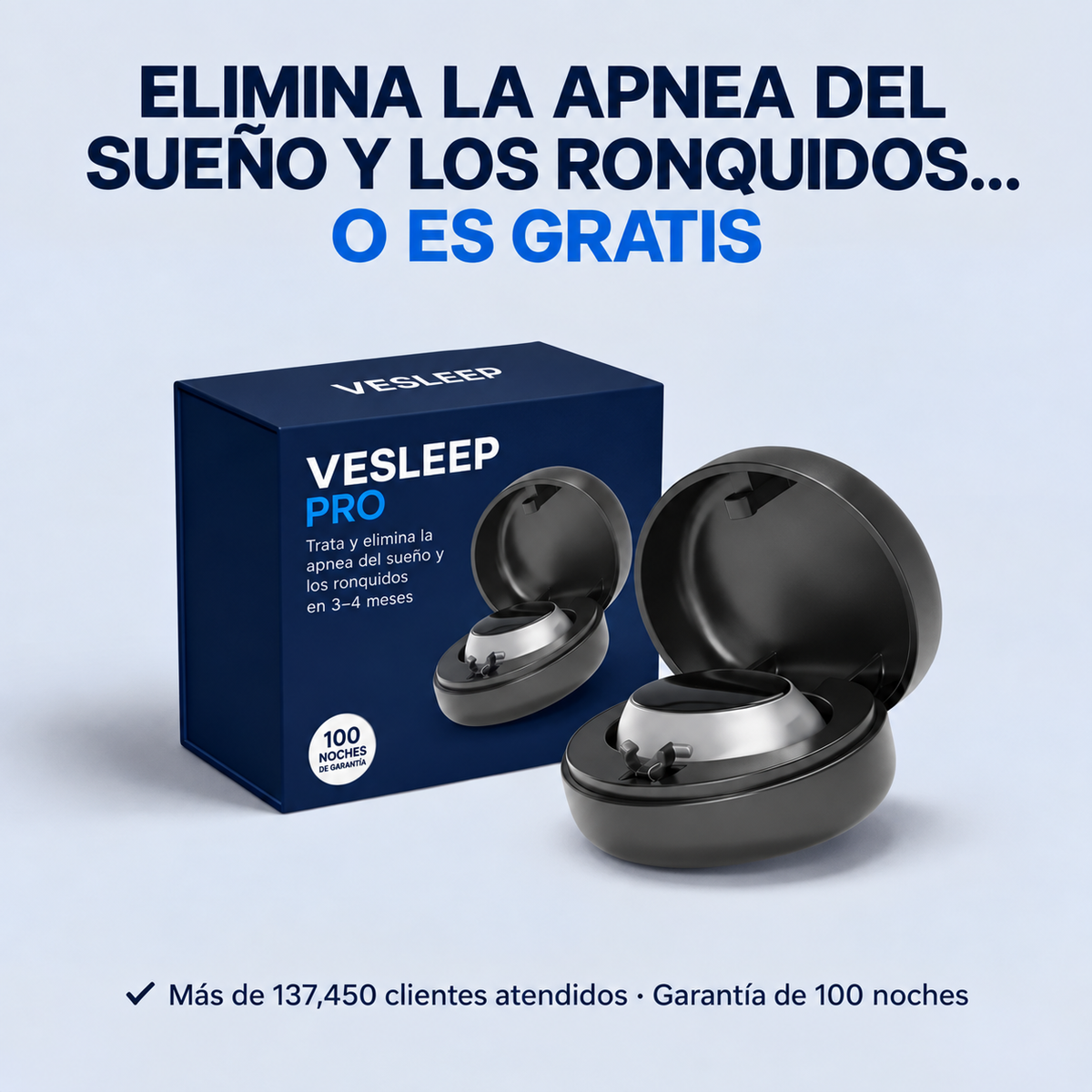 VeSleep: Elimina ronquidos y Apnea del sueño