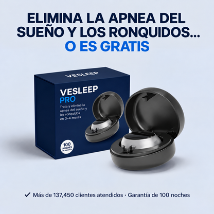 VeSleep: Elimina ronquidos y Apnea del sueño