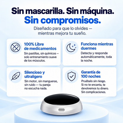 VeSleep: Elimina ronquidos y Apnea del sueño